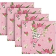 thumbnail image 5 of Coolnut Loving Rose Cloth Napkins Set of 6, Durable Printed Washable Table Napkins for Valentines, Weddings, Dinners Parties Home Decor, 20 x 20 Inch Washcloth Gift, 5 of 7