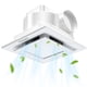 thumbnail image 1 of Extractor de Baño FASDUNT 9.8" Luz LED 120 CFM Silencioso, 1 of 8