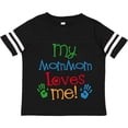 thumbnail image 3 of Inktastic MomMom Loves me Childs Boys or Girls Toddler T-Shirt, 3 of 5