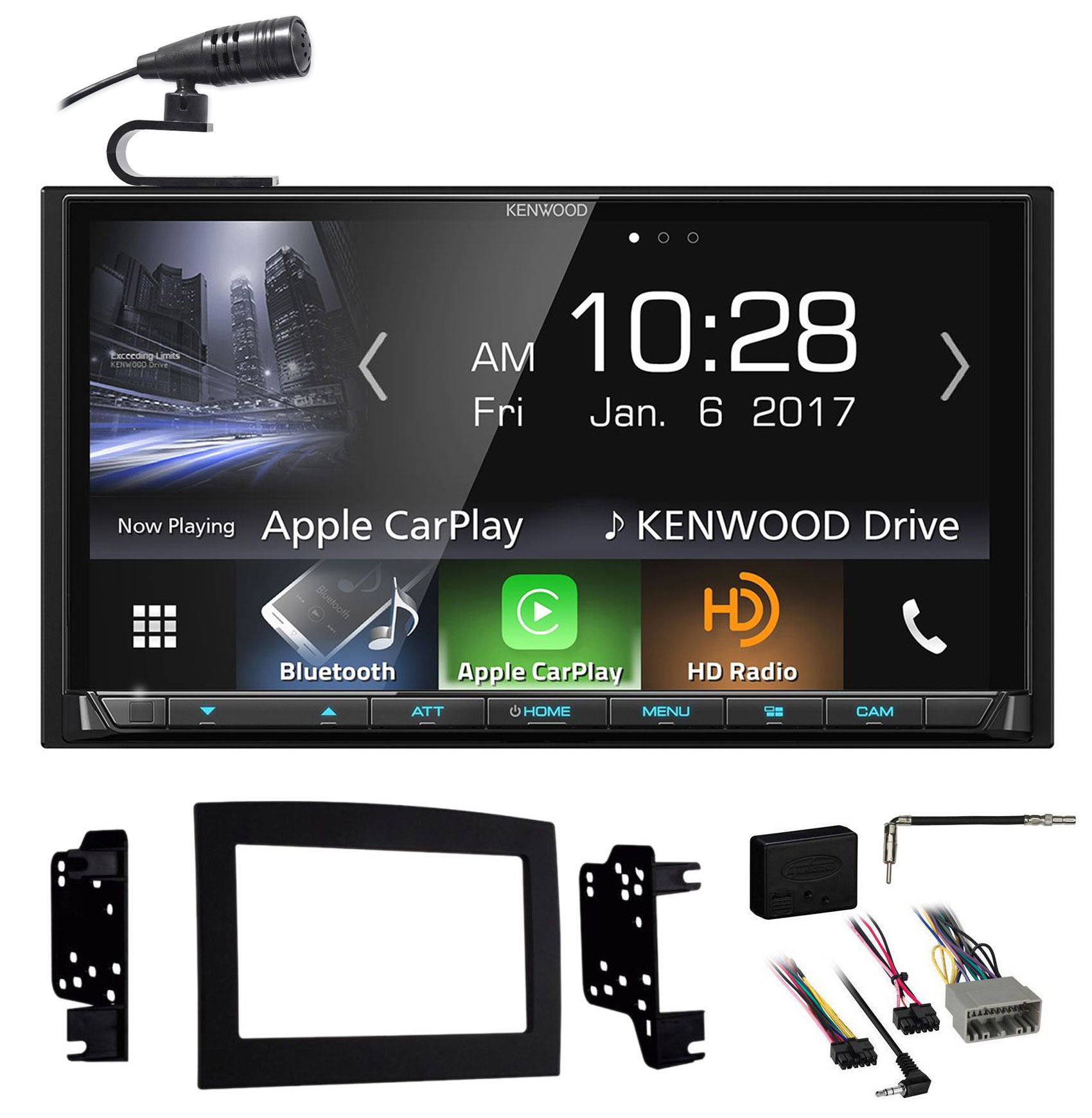 Купить Магнитолу 2 Din Kenwood Ddx 4019bt