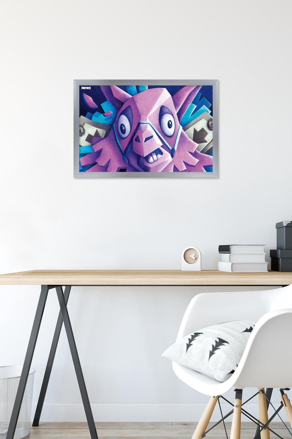 Fortnite - Llama Wall Poster, 14.725" x 22.375", Framed
