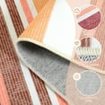 thumbnail image 6 of FULIE 6'x9'Boho Area Rugs Living Room Rugs Non-Slip Carpet Rug,Red, 6 of 7