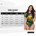 thumbnail image 5 of Vsdgher Colorful Viper Snake Prinr Short Sleeve Body suit for Womens, Sexy Onesie One Piece Round Neck Bodysuit Shapewear Tummy Control-X-Large, 5 of 7