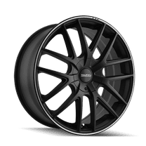 Touren Tr60-3260 20X8.5 5X112/5X120 40Et 74.1Cb Matte Black/Machined Ring
