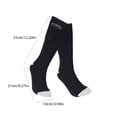 thumbnail image 5 of WINDLAND Rechargeable Heated Sock with 3 Levels Heating Settings Feet Warmer Heated Sock, 5 of 11