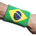 thumbnail image 2 of Unique Sports Flag Wristbands - Brazil, 2 of 2
