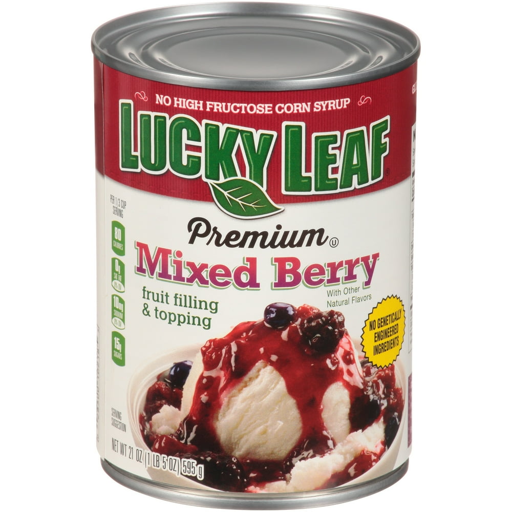 Lucky Leaf Premium Mixed Berry Pie Filling 21 oz. Can
