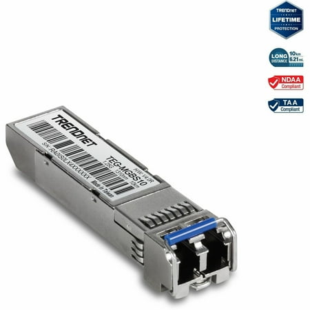 TRENDnet TEG-MGBS10 Mini GBIC Single-mode LX (10KM) Module price history on PriceWatchPro