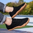 thumbnail image 4 of Women's Barefoot Shoes Casual Sneakers, Wide Toe Box Zero Drop Minimalist Trail Running Shoes, Lightweight Breathable Non Slip Comfort Fashion Walking & Outdoor Hiking Shoes, 4 of 5