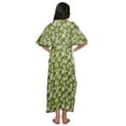 thumbnail image 3 of Moomaya Robe Kaftan d'Été pour Femmes en Coton à Boutons, Manches Kimono, Maternité, 3 of 5