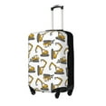 thumbnail image 2 of Daiia Funny Excavator Luggage Cover, Thickened Washable Travel Luggage Covers, Elastic Unique Baggage Covers for 18-20 inch Luggage-Medium, 2 of 9