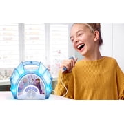 Disney Frozen Bluetooth Sing Along Boombox - Lights, Music & Karaoke Microphone, Children Ages 3+