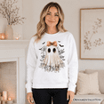 thumbnail image 5 of Coquette Ghost Sweatshirt, Cute Halloween Sweater for Girly Ghouls, 5 of 9