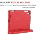 thumbnail image 5 of For Apple iPad Mini 6th Gen 8.3 inch 2021 / A2567 / A2568 / A2569 Shockproof Light Weight Kids Friendly Foam Handle Case Red, 5 of 7