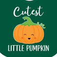 thumbnail image 4 of Inktastic Halloween Cutest Little Pumpkin Boys or Girls Baby Bib, 4 of 4