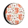 thumbnail image 1 of Bingfone Squirrel And for Spare Tire Cover Weatherproof Universal Wheel Protectors for RV Camper Travel Trailer SUV Truck-16 inch, 1 of 6