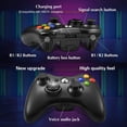 thumbnail image 2 of Xbox 360 wireless controller black, 2 of 8