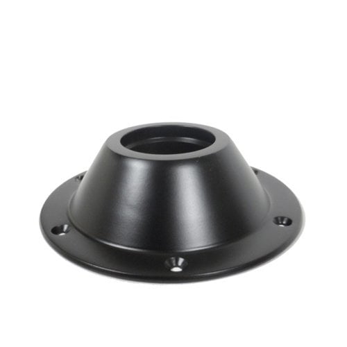RV Table Base for Under Table Top and Bottom (Black Aluminum 6Hole Design)