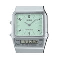 thumbnail image 2 of Casio Reloj Unisex Vintage Analógico Digital de Doble Horario, Pulsera de Acero Inoxidable, Esfera Verde, Cuarzo AQ-800E-3A, 2 of 4