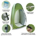 Shower Pop Up Privacy Tent Outdoor / Toilet / Changing Tent Sun Shelter