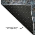 thumbnail image 6 of Dalyn Rugs Premium Machine Washable Mayfield AMF1109 Teal 1'8" x 2'6" Rug, 6 of 6