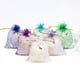thumbnail image 2 of Bolsas de Organza de estrellas y luna, 7x9, 9x12cm, pequeñas bolsas de regalo con cordón de Navidad, para embalaje de joyería con dijes, 50 Uds., 2 of 4