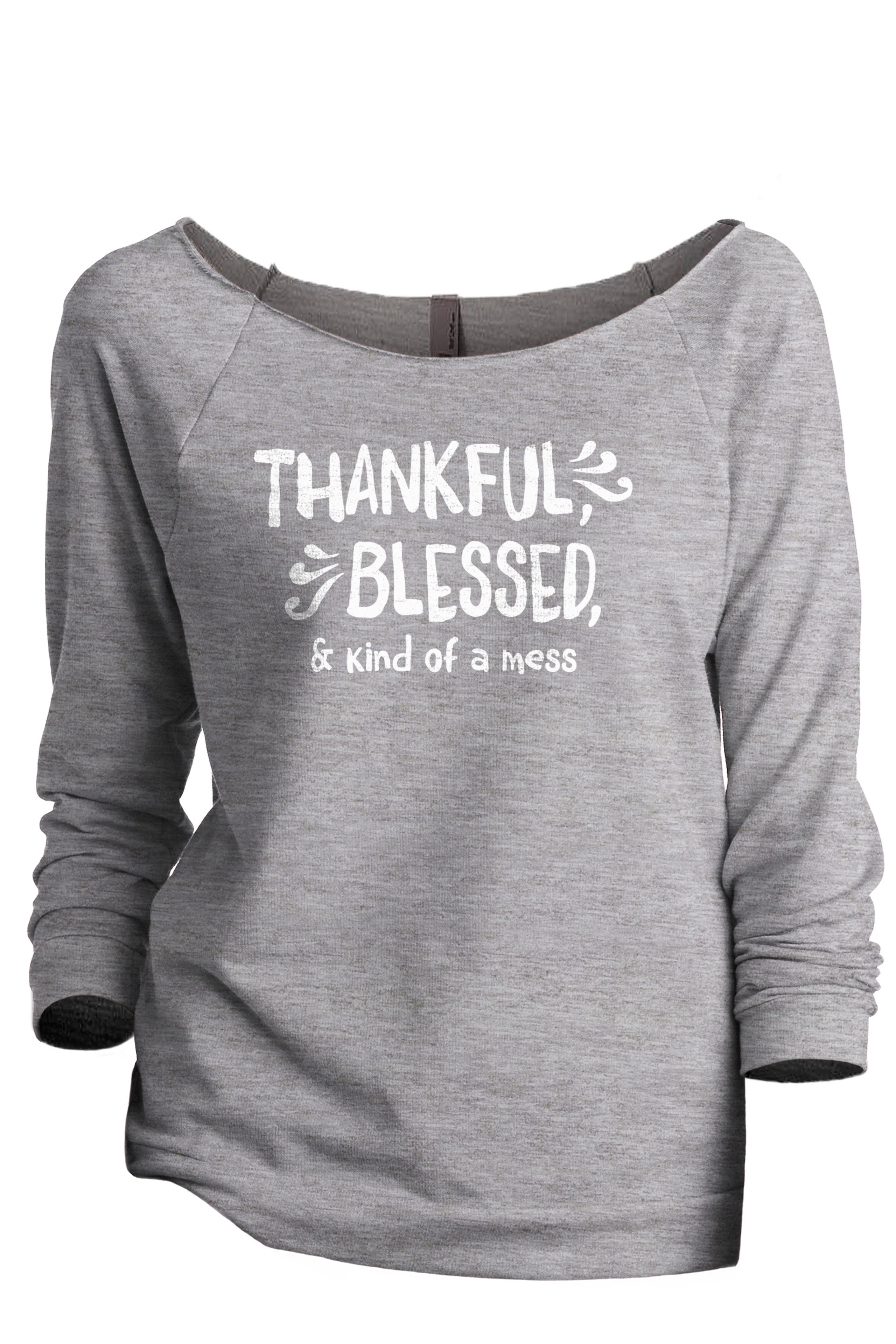 Women Soft Comfy Tee Bless AMEN Grateful Love Religious FREE SHIP Thankful Blessed and Kind of a Mess Graphic Tee Family