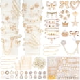 thumbnail image 1 of Kit de colgantes DodoBeads, 335 unidades, con abalorios con letras, 1 of 7