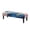 Golden Turtle Floral Marble, variant on XYZCANDO Blue Hibiscus Floral Bench Slipcover, Elastic Hem Polyester Spandex Fabric Dining Bench Seat Cover for Living Room and Bedroom