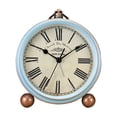 thumbnail image 4 of LEORX 1Pc Retro Table Clock Creative Metal Desk Alarm Clock with Ring Bell for Home Decor, 4 of 5