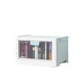 thumbnail image 5 of Storage Cabinet Folding Storage Box Toy Household Single and Double Door Transparent Tiling Box Book Storage Box Pulley Car, 5 of 5
