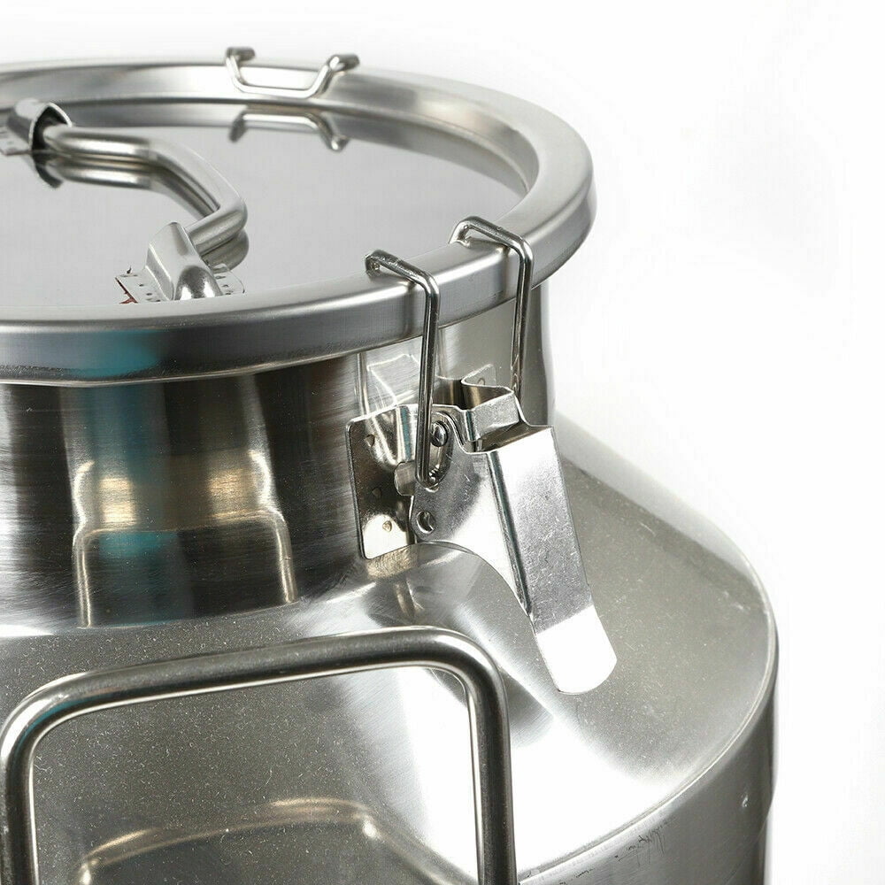 60L Stainless Steel Milk Can Barrel Wine Beer Whiskey Storage Tank