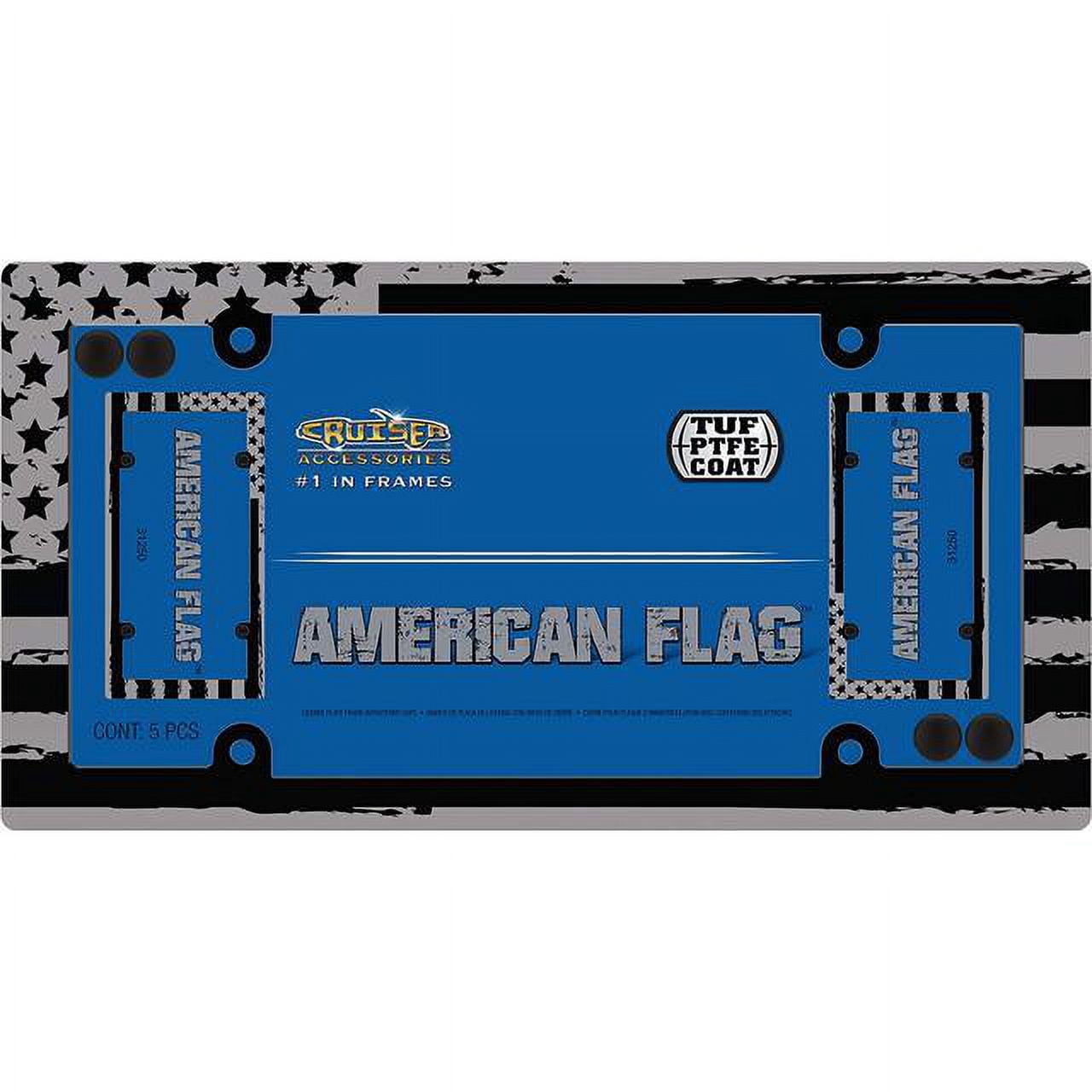 License Plate Frames American Flag