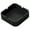 Black, variant on Hadanceo Ash Tray Windproof Easy to Clean SquareDesktop Ashtray Multi-use Practical for Home