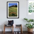 thumbnail image 3 of Art.com USA, Colorado, Boulder. Flatirons and Poppies at Chautauqua Park Photographic Print by Jaynes Gallery, Black Frame Wall Art, 32" x 44", 3 of 5