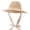 as shown 7153, variant on Ludlz Women Floppy Foldable Wide Brim Chic Sun Hat Sun Visor Summer Beach Straw Hat