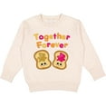 thumbnail image 2 of Inktastic Together Forever Peanut Butter and Jelly Toddler Sweatshirt, 2 of 4