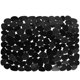 thumbnail image 1 of Rawiri Alfombrilla para fregadero, ajustable de PVC, color negro, protector de fregadero para fregadero de acero inoxidable o porcelana, alfombrilla para secar platos para baño, cocina, encimera,, 1 of 7
