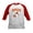 Red/White, variant on CafePress - Bruh Boo Kids Baseball T Shirt - Kids Cotton Baseball Jersey, 3/4 Sleeve Shirt