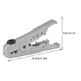 thumbnail image 2 of WHAMVOX Multifunctional Wire Stripper with LaborSaving Spring Design for Home Use Silver ABS Compact Size, 2 of 8