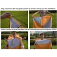 thumbnail image 4 of Privacy Shower Tent Portable Camping Tent Outdoor Toilet Changing Dressing Room Instant Privacy Shelter for Picnic Waterproof Bathroom, 4 of 7