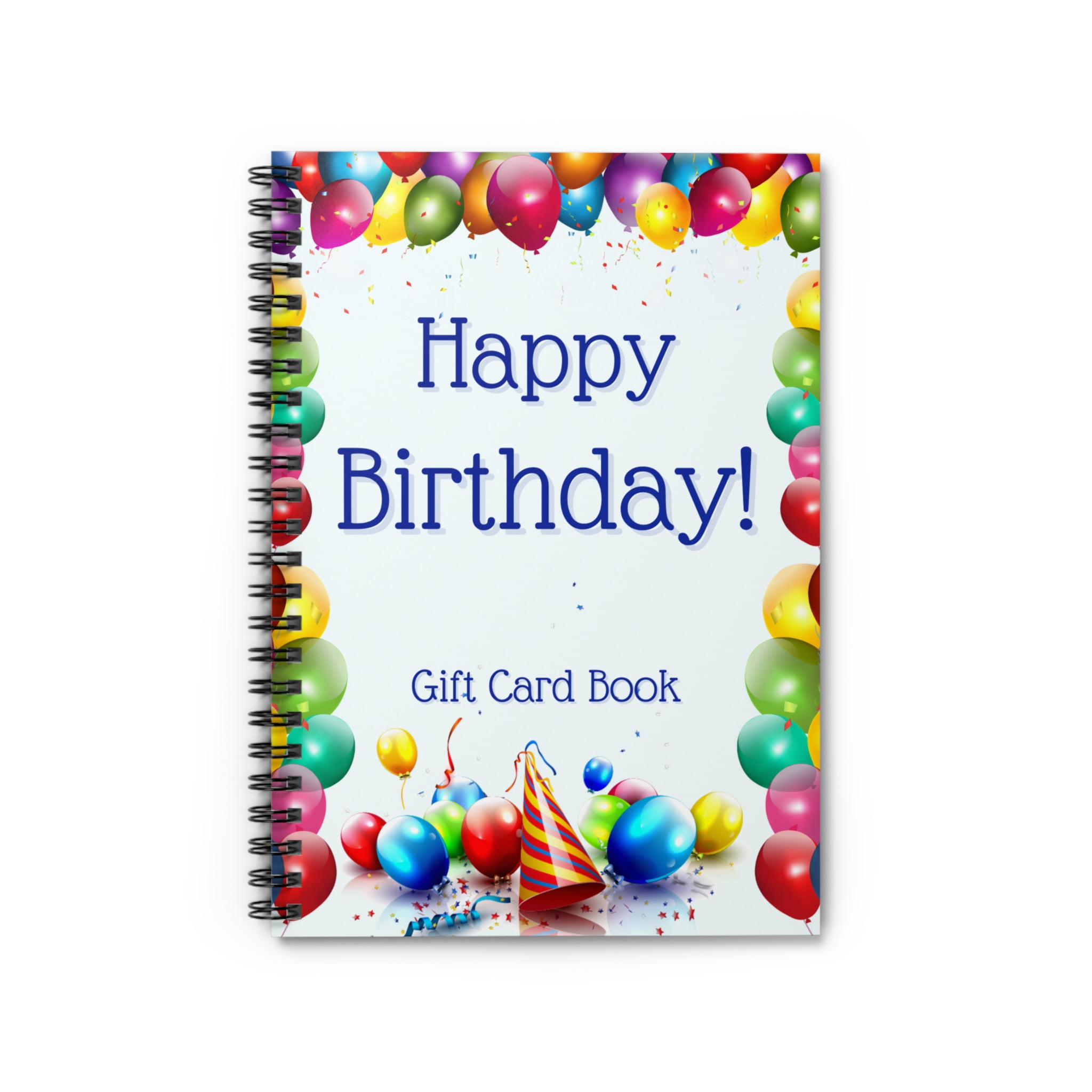 Happy Birthday Gift Card Book