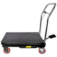 thumbnail image 4 of JEGS 81426 Hydraulic Lift Cart Capacity: 500 lb. Raised Height: 28.500 in. Lower, 4 of 7