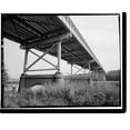 thumbnail image 2 of Historic Framed Print, Bridge No. 00761, Spanning Housatonic River at State Route No. 15, Milford, New Haven County, CT - 4, 17-7/8" x 21-7/8", 2 of 9