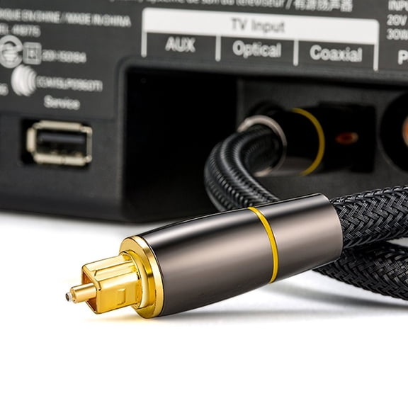 GOOHOCHY Multi-Functional Audio Cable for Projector Optical Replacement Cord Sound Connection