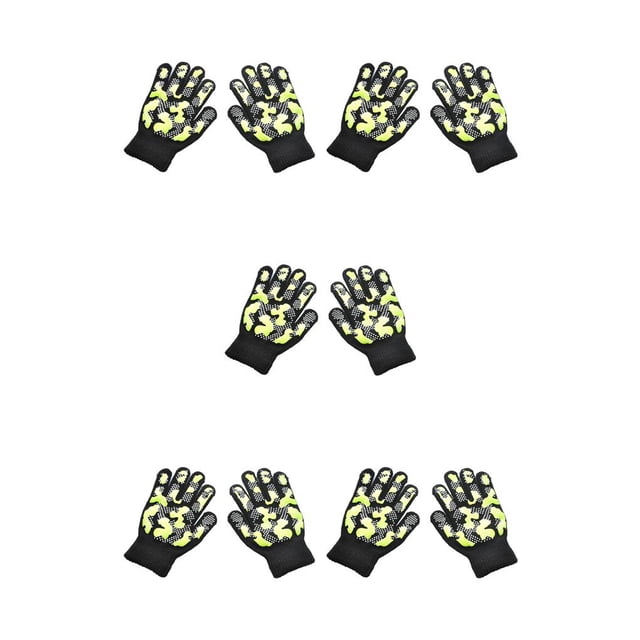 Minnieouse 1 par de guantes de invierno para niños Guante de punto para niños Exquisita artesanía de tejido cálido Cubierta para mantener el calor Type2 NO2 Minnieouse CBP367811