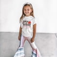 thumbnail image 2 of Okbabeha Toddler Girls Thanksgiving Clothes Long Sleeve Baby Halloween Outfit Letter Print Infant Flare Pants Set Fall Winter, 2 of 9