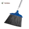 thumbnail image 5 of Eyliden Heavy-Duty Stiff Bristle Broom, Outdoor Commercial, Perfect for Courtyard Garage Lobby Mall Market Floor, 54.3 in, Blue, 5 of 9