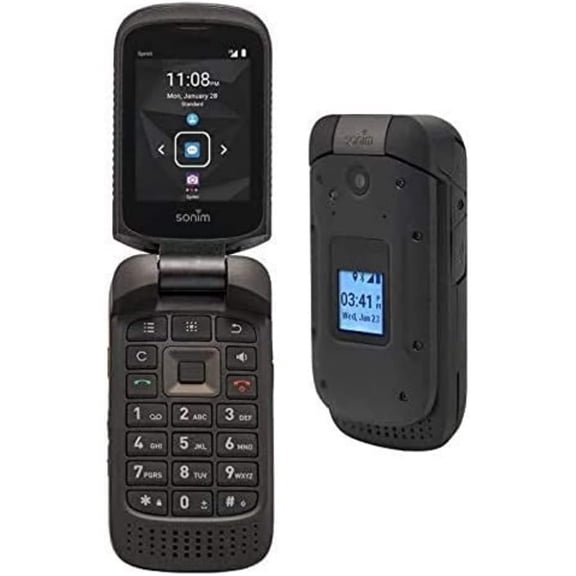 Restored Sonim XP3 | 8GB | 2.6" Rugged Flip Phone Fully Unlocked Verizon US XP3800 (Refurbished)