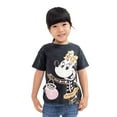 thumbnail image 4 of Minnie Mouse Toddler Girl Halloween Graphic Tee with Short Sleeves, Sizes 12M-5T, 4 of 4